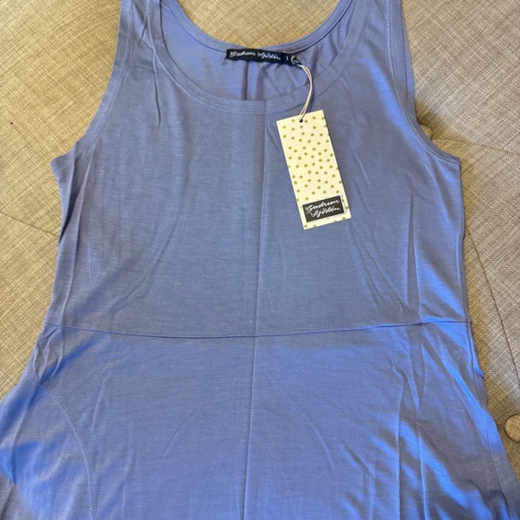 Gudrun Sjödén “Dripp” Sleeveless Dress in Midnight Blue – Size S – New with Tag - Picture 2 of 9